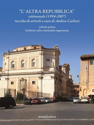 cover image of "L'Altra Repubblica" volume primo